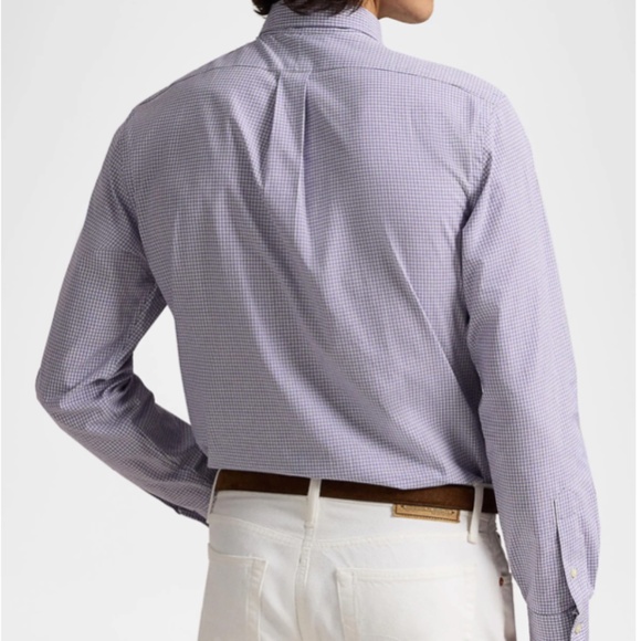 POLO Ralph Lauren Men's Classic-Fit Check Poplin Sport Shirt, NWT - Picture 5 of 7